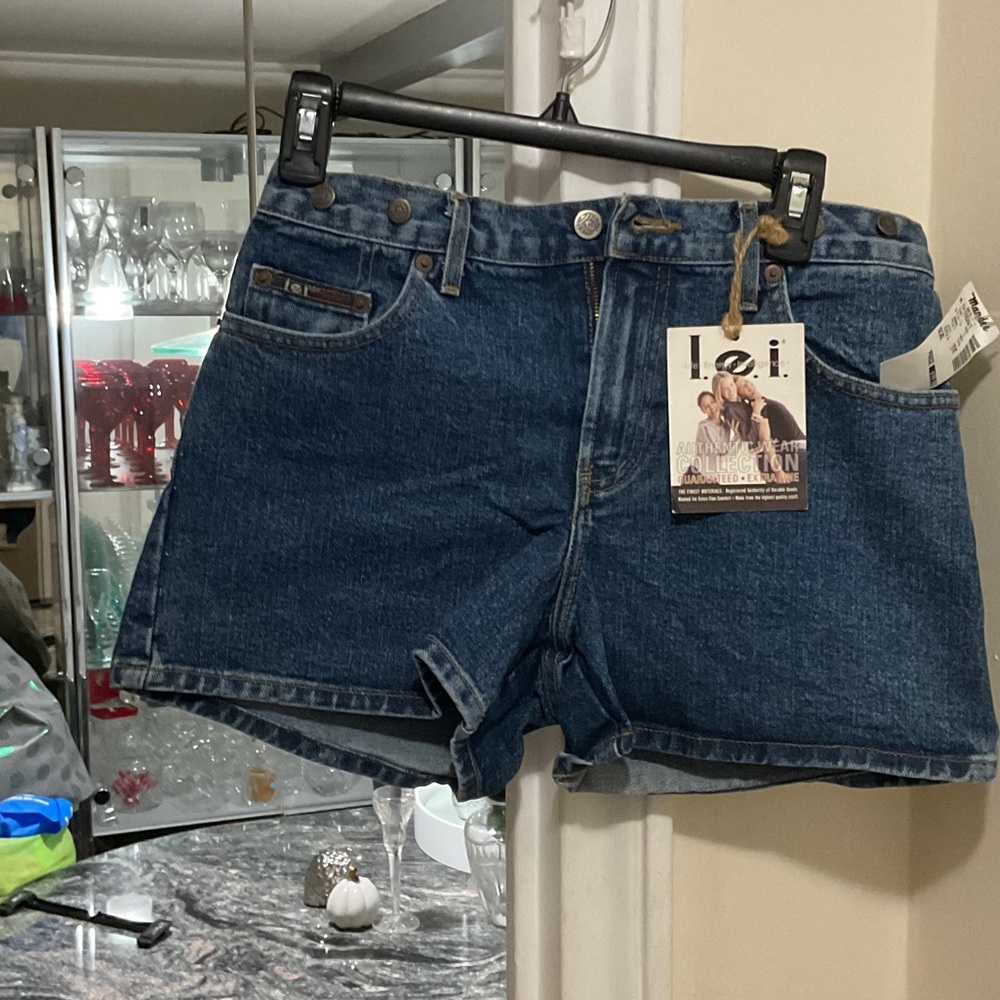 LEI Dark Blue Jean Shorts